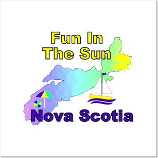 NOVA Scotia Canada Fun Posters and Art